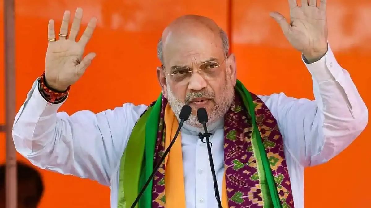 J&K ELECTION: गृह मंत्री अमित शाह ने जारी किया भाजपा का संकल्प पत्र
