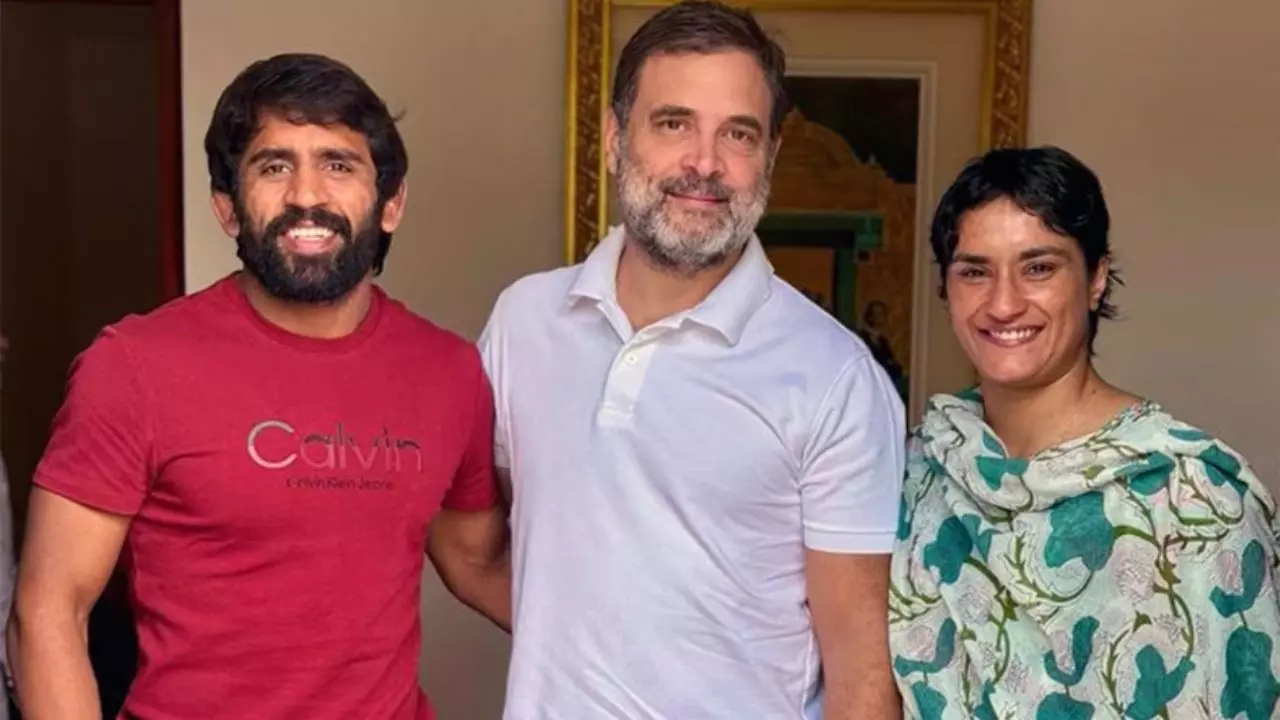 कुश्ती के दो धाकड़ खिलाड़ी आज होंगे कांग्रेस में शामिल, कौन सी सीट पर मिल सकता है चुनावी टिकट?